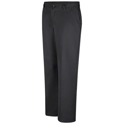 Frontwalk Women Classic Dress Pants Buttons Work Pants Slim Fit Office  Slacks with Pockets for Business Casual Petite 