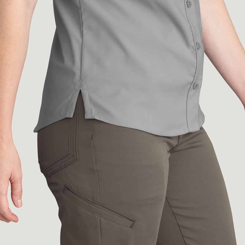 Women's Cooling Short Sleeve Work Shirt image number 16