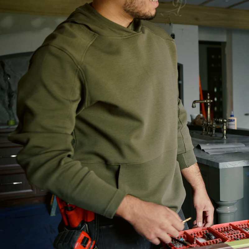 Men's Pullover Hoodie image number 13