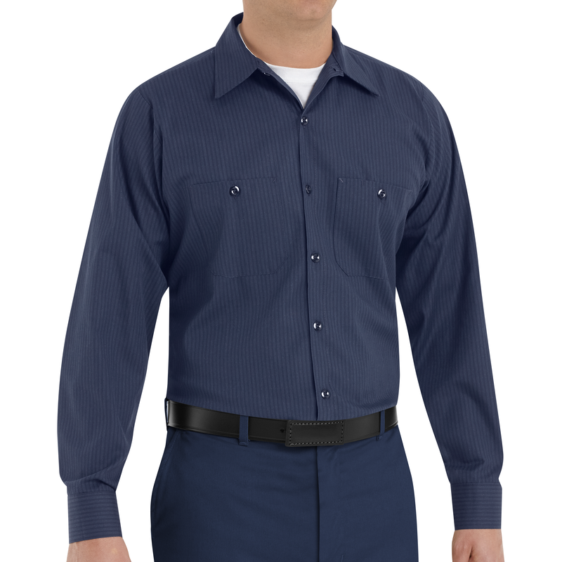 Men's Long Sleeve Durastripe® Work Shirt image number 2