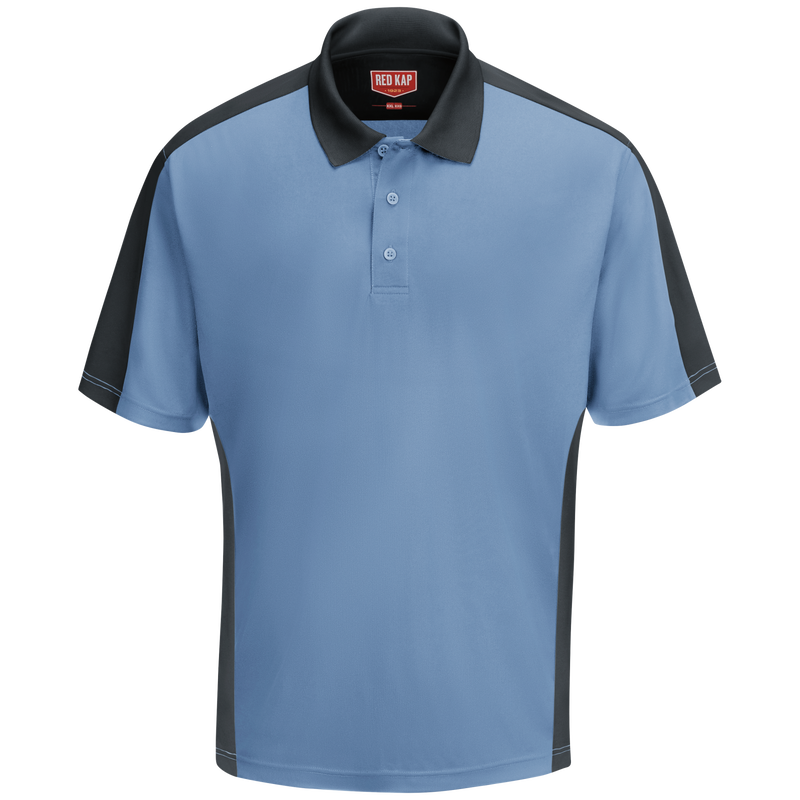 Men's Short Sleeve Performance Knit® Two-Tone Polo image number 1