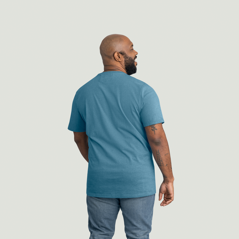 Men's Slim Fit Cotton Pocket T-Shirt image number 6