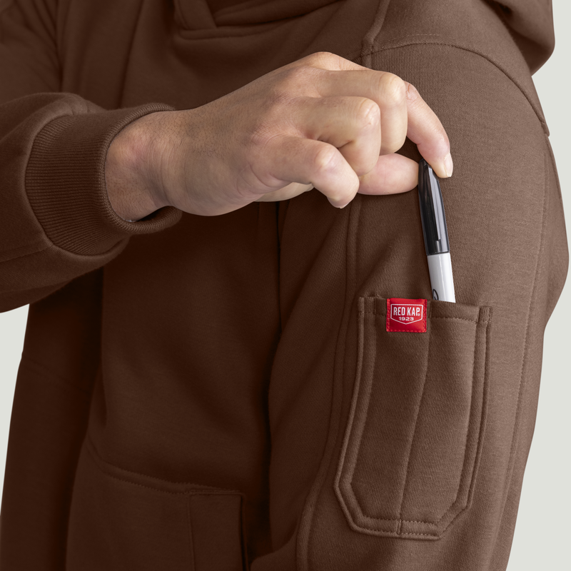 Men's Fleece Pullover Hoodie image number 15