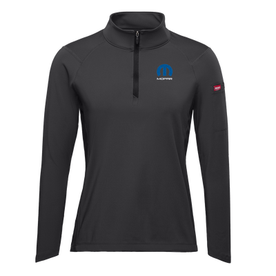 Mopar® Women's Performance Quarter Zip Cadet Collar Pullover
