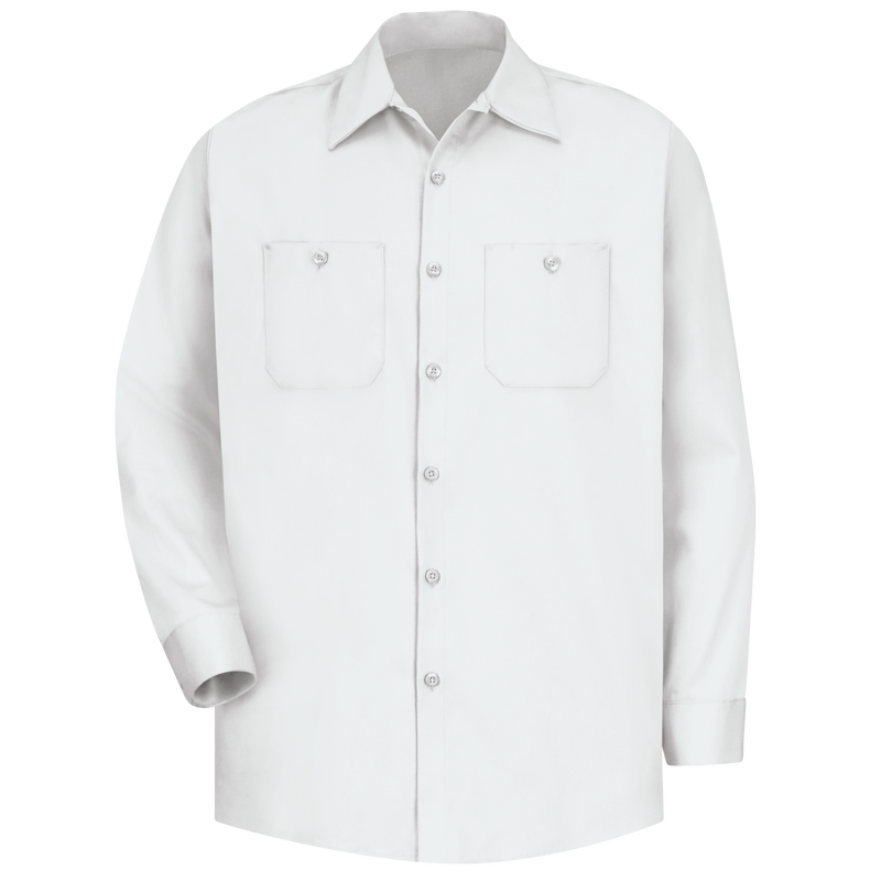 Men's Long Sleeve Wrinkle-Resistant Cotton Work Shirt image number 0