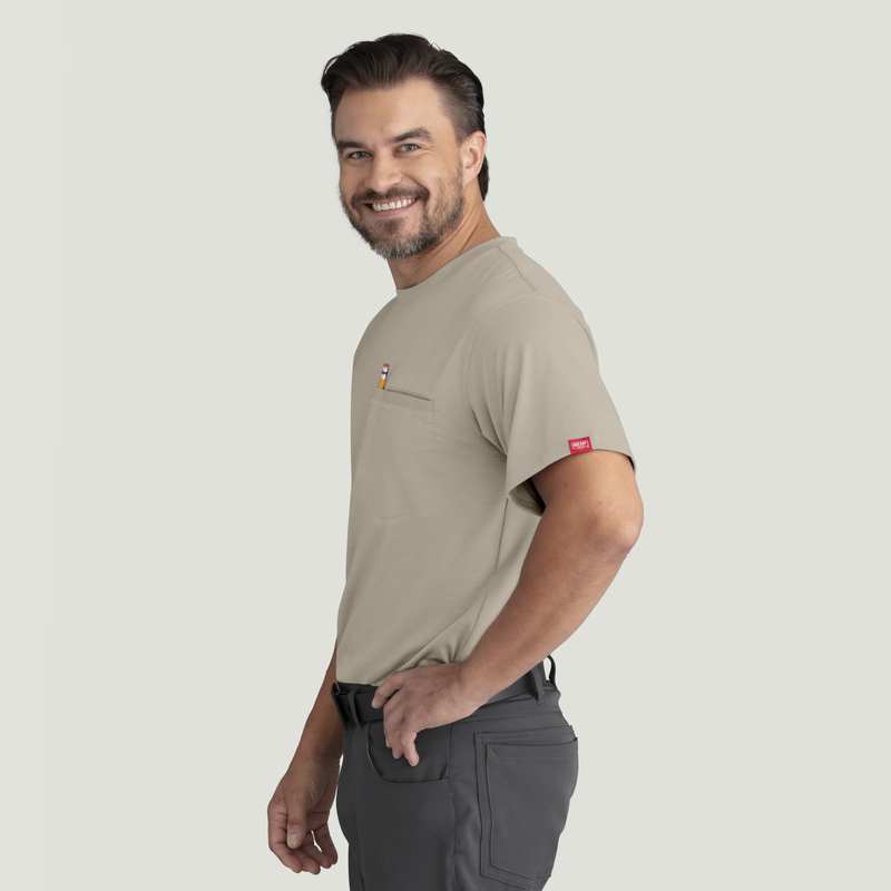 Men's Cooling Short Sleeve Pocket Tee image number 7