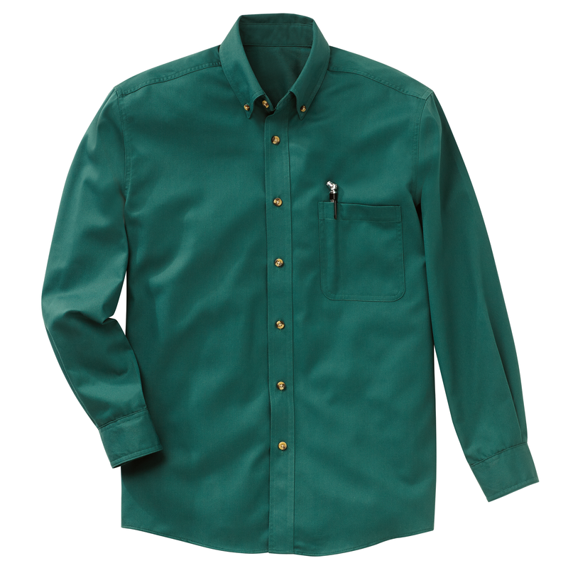 Men's Long Sleeve Meridian Performance Twill Shirt | Red Kap®