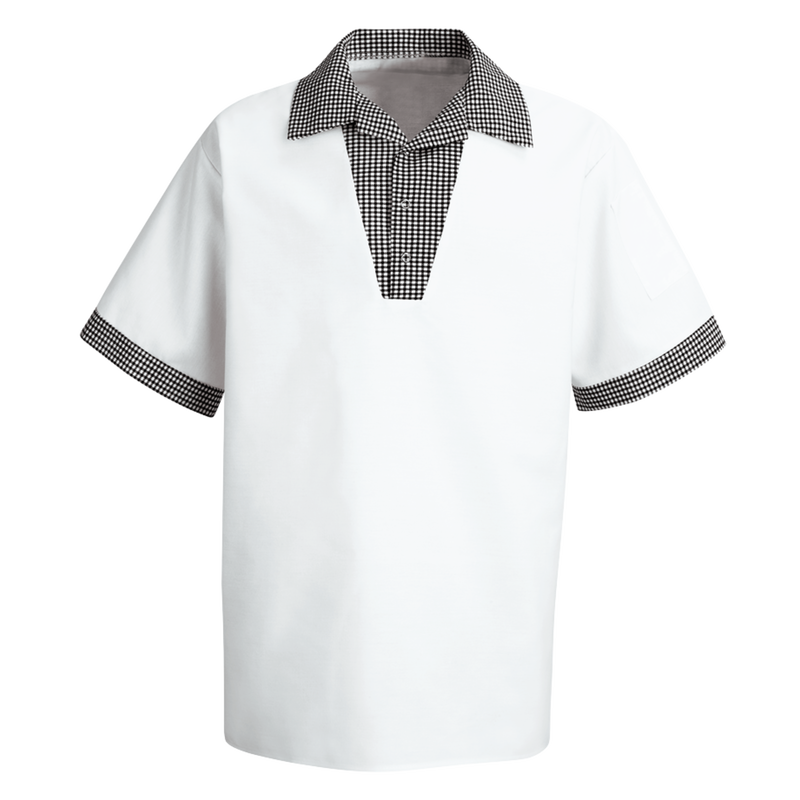 Snappy V-Neck Chef Shirt image number 1