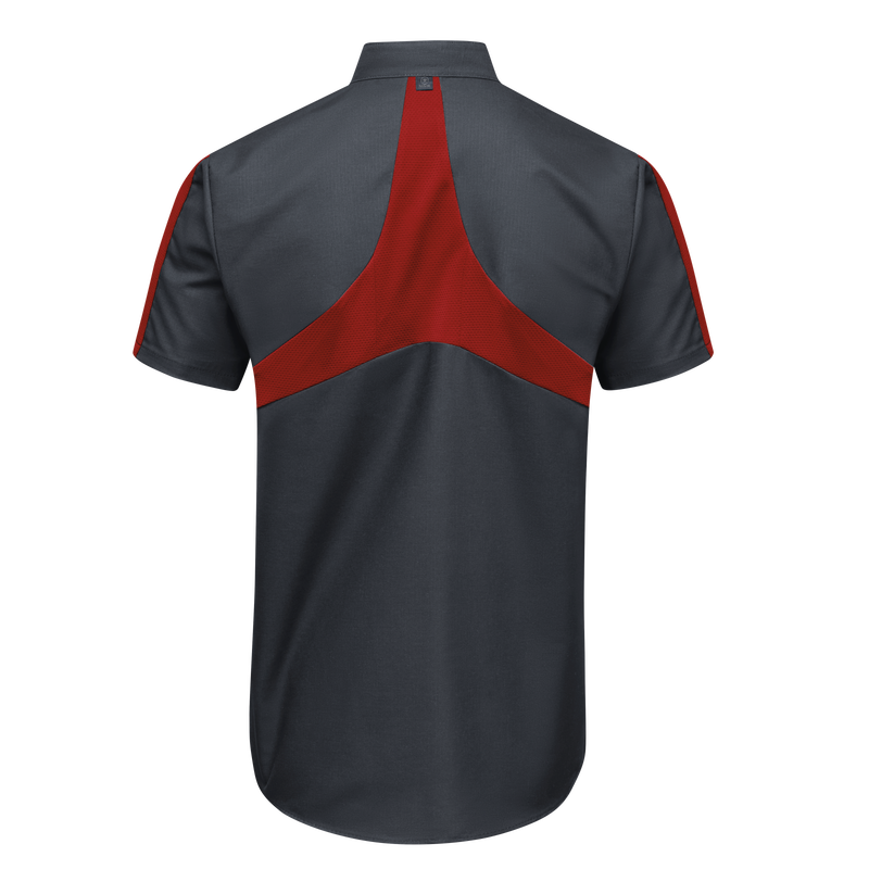 Men's Short Sleeve Two Tone Pro+ Work Shirt with OilBlok and MIMIX® image number 2