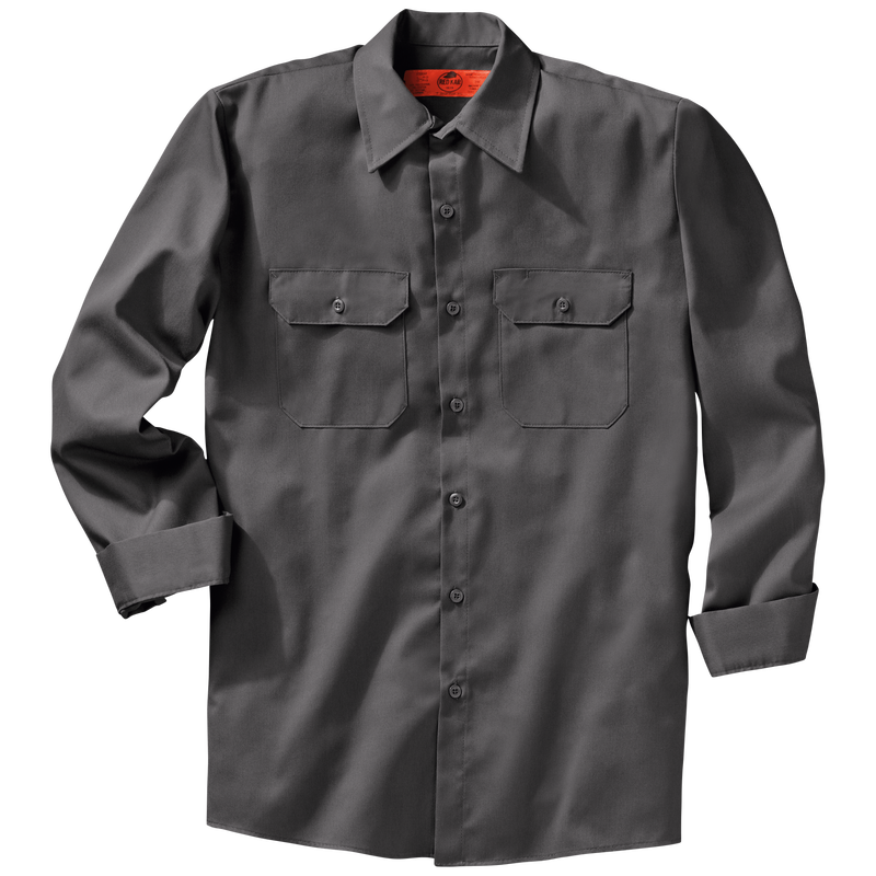 Men's Long Sleeve Utility Uniform Shirt image number 3