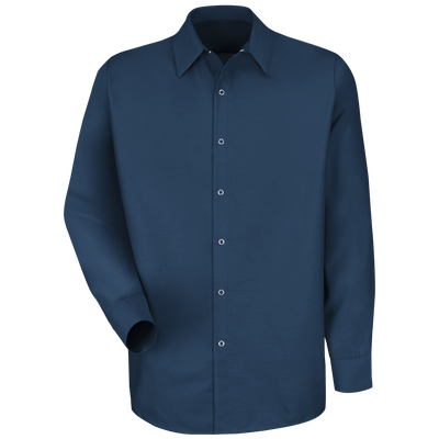 Men's Long Sleeve Specialized Pocketless Work Shirt