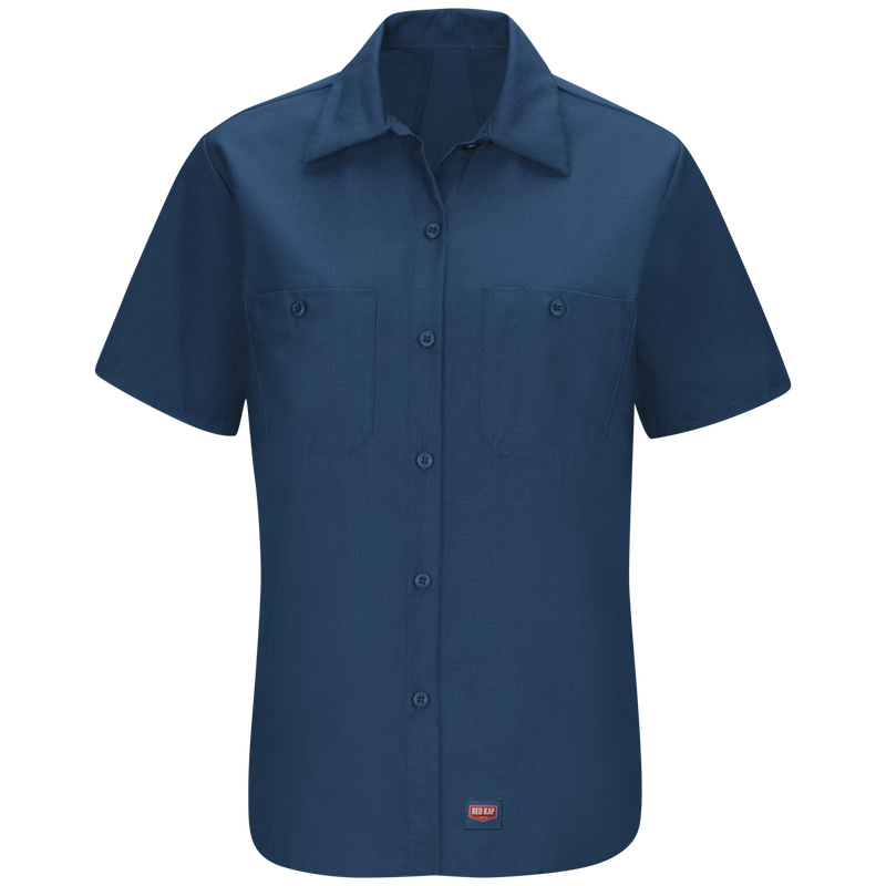 Women's Short Sleeve Work Shirt with MIMIX® image number 1
