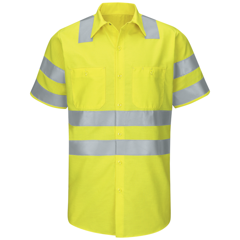 Red hi vis shirts new arrivals