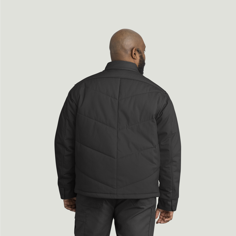 Men's Insulated Quilted Work Jacket image number 6