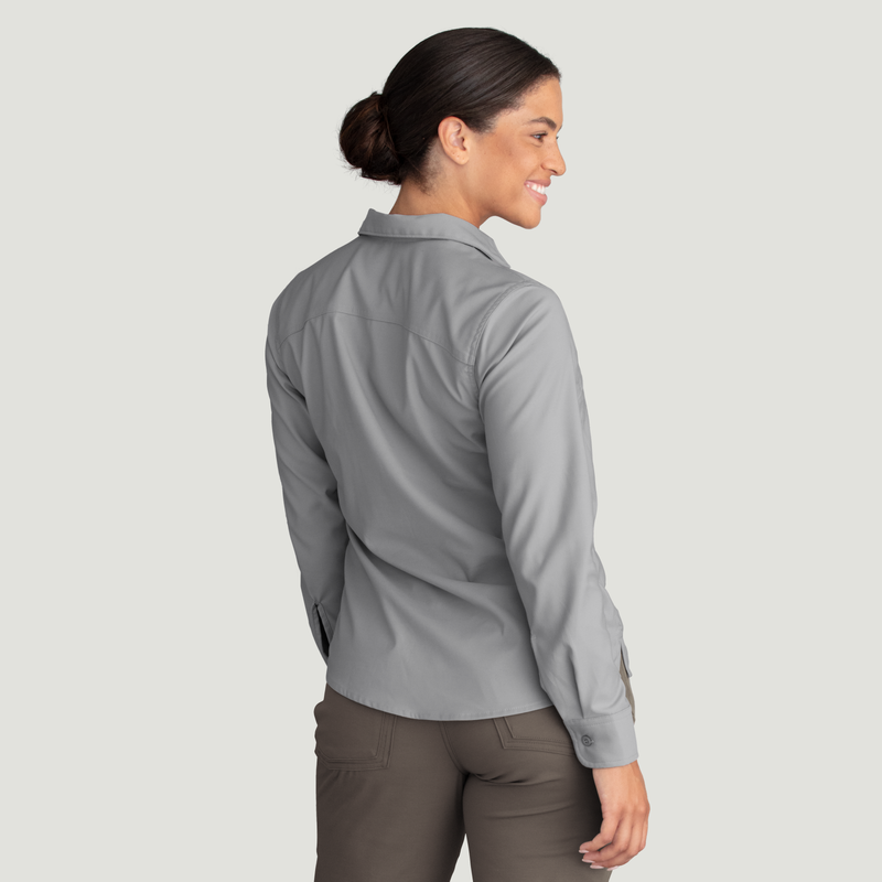Women's Cooling Long Sleeve Work Shirt image number 6