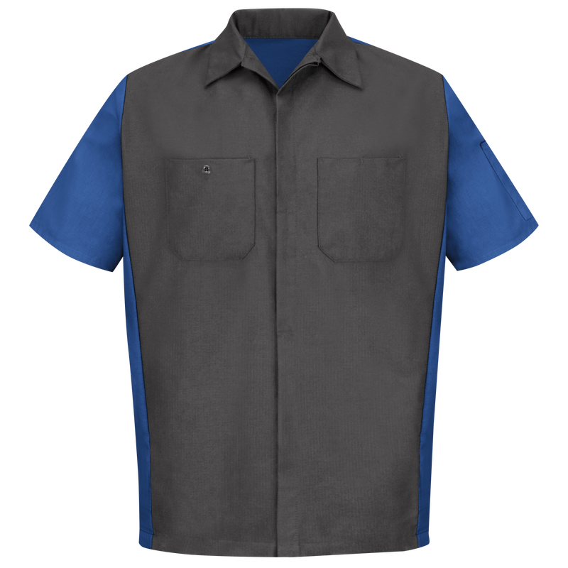 Men's Short Sleeve Two-Tone Crew Shirt image number 0