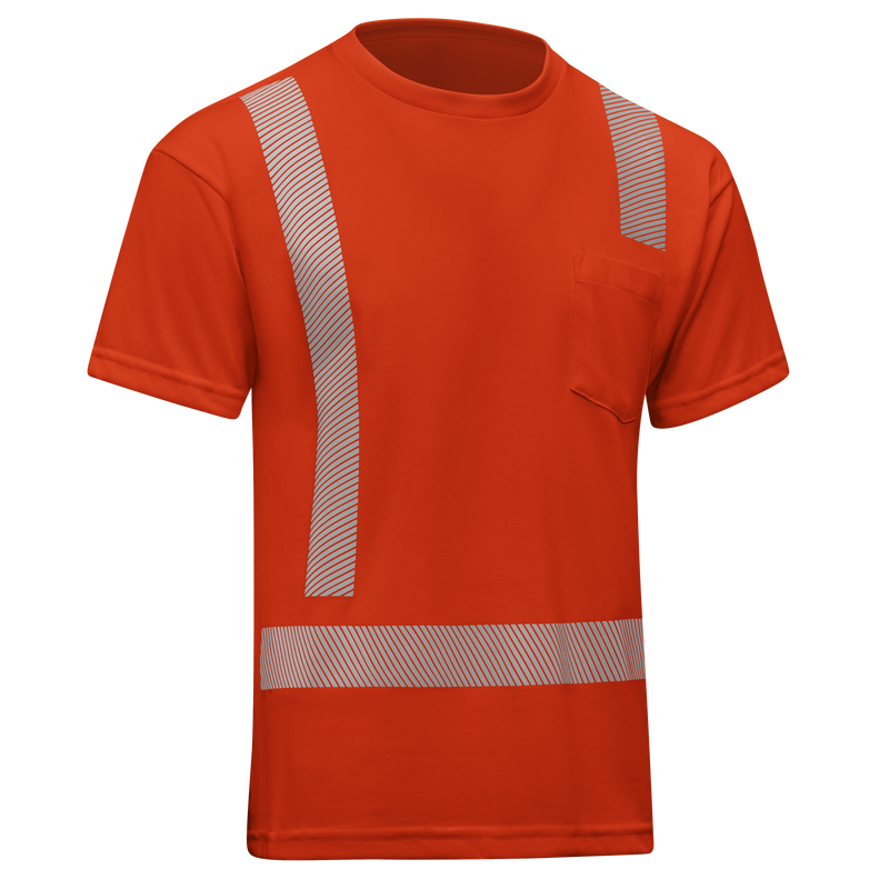 Hi-Visibility Breathable Short Sleeve Pocket T-Shirt - Type R Class 2 image number 4