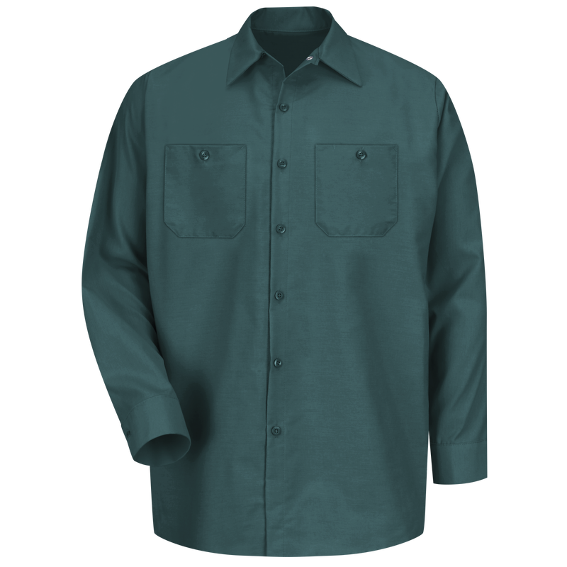 Men's Long Sleeve Industrial Work Shirt image number 1