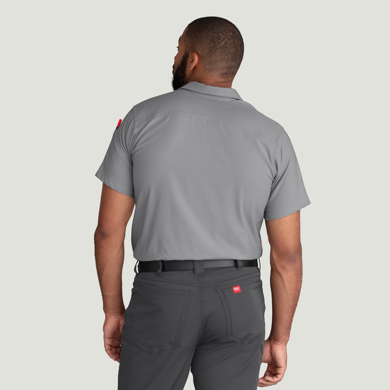 Men's Cooling Short Sleeve Work Shirt image number 9