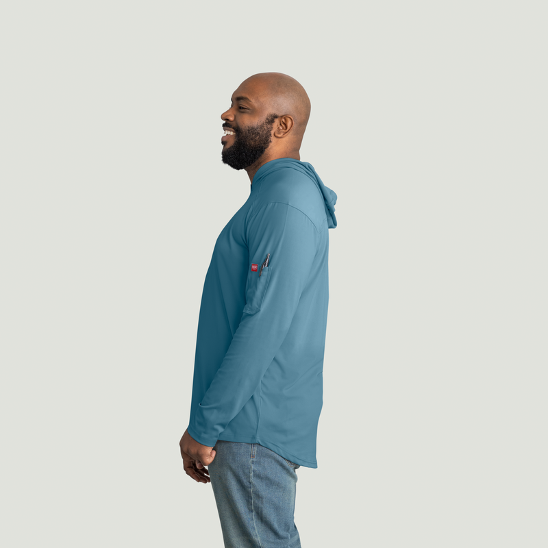 Men's Sun Protection Pullover Hoodie image number 6
