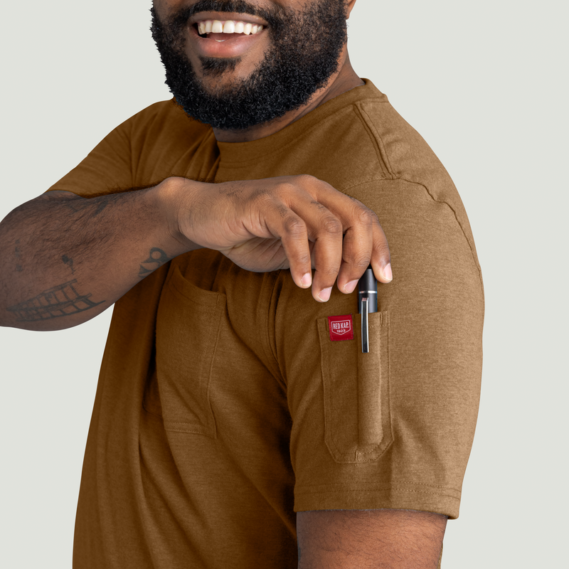 Men's Slim Fit Cotton Pocket T-Shirt image number 13