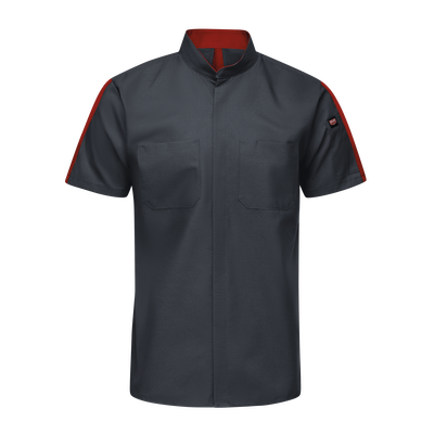 Men's Short Sleeve Two Tone Pro+ Work Shirt with OilBlok and MIMIX®