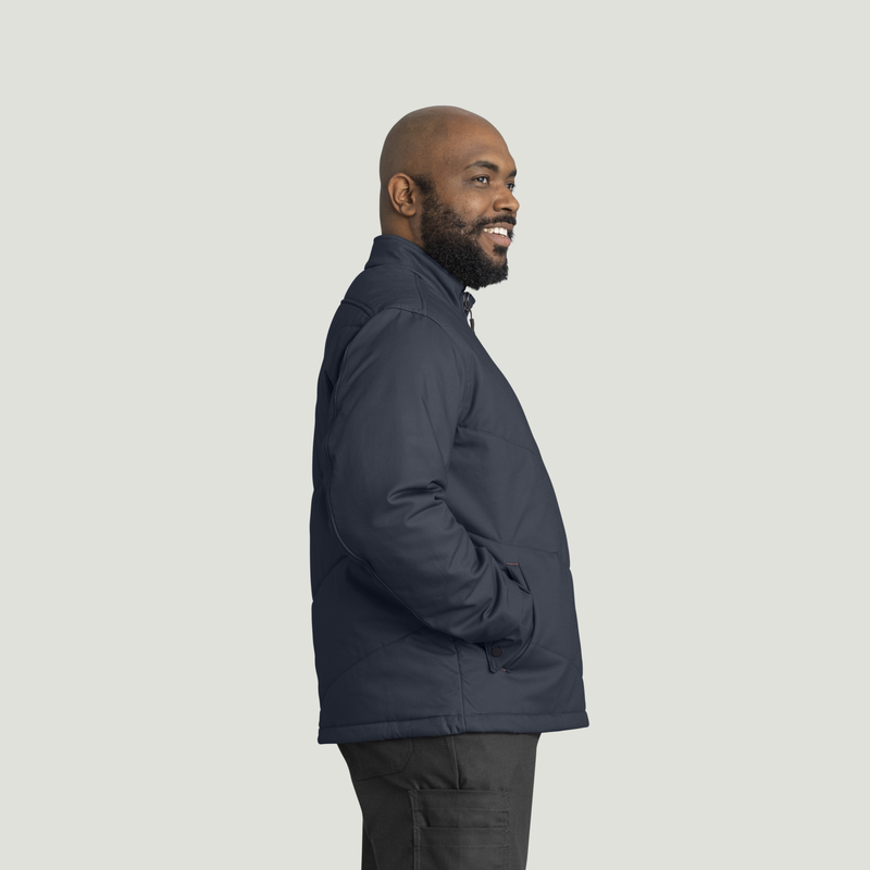 Men's Insulated Quilted Work Jacket image number 8