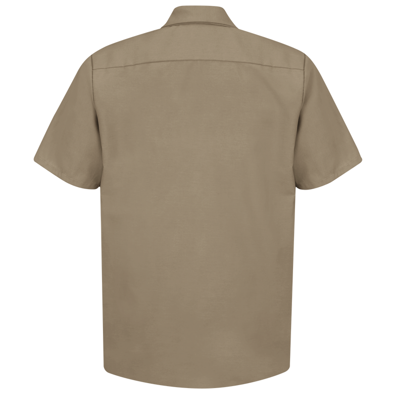 Men's Short Sleeve Industrial Work Shirt image number 2