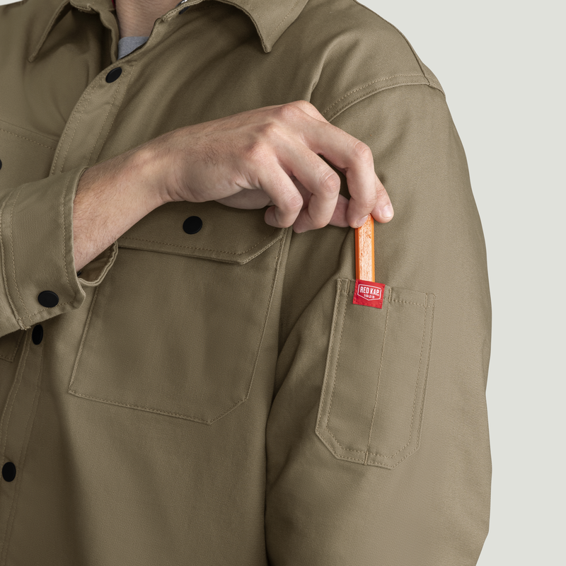 Men's Water Repellent Shirt Jacket image number 17