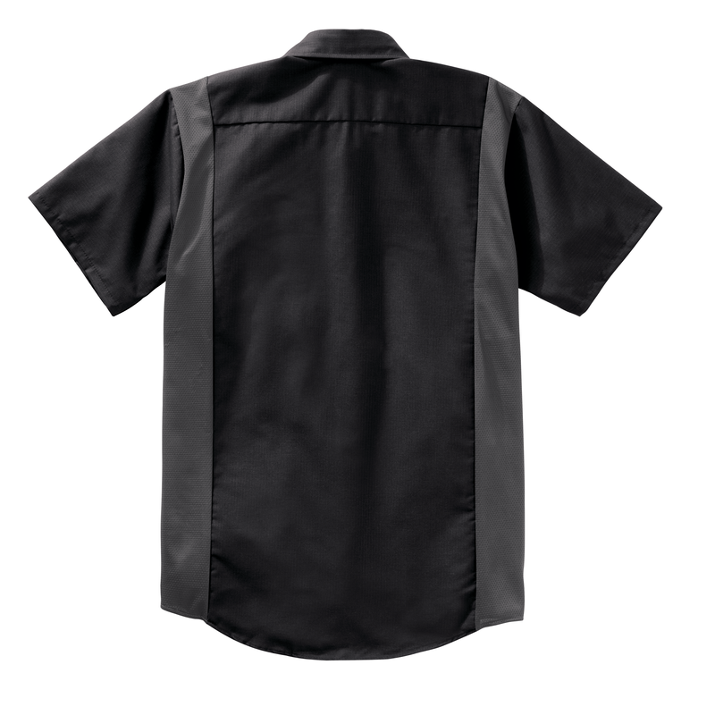 Men's Short Sleeve Performance Plus Shop Shirt With Oilblok Technology ...