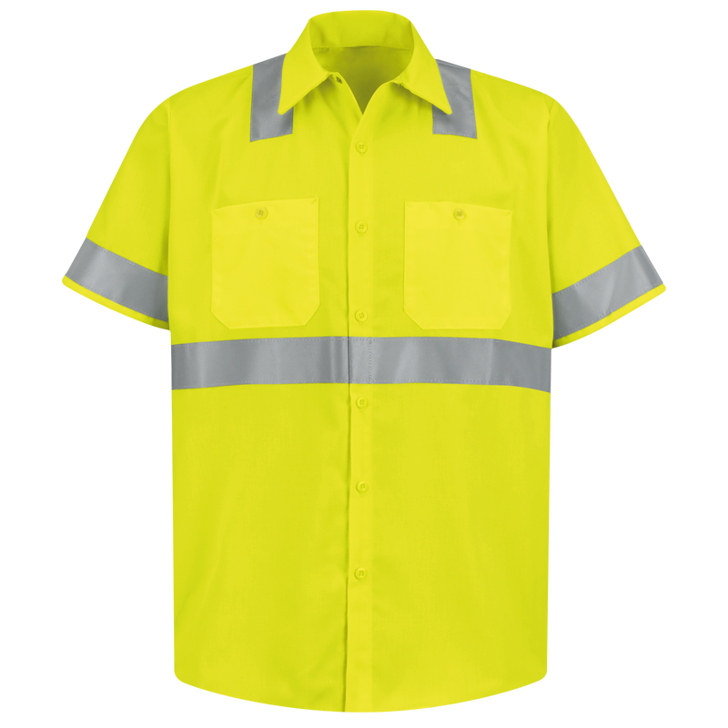 Yellow shop work shirts