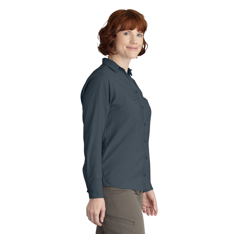 Women's Cooling Long Sleeve Work Shirt image number 10