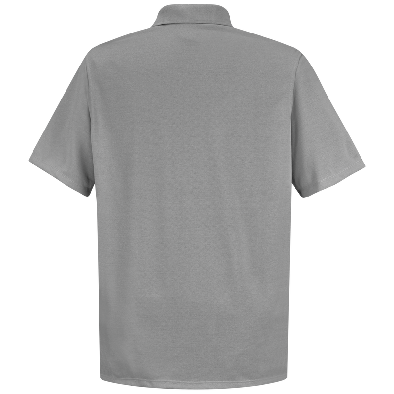 Men's Short Sleeve Spun Polyester Pocketless Polo image number 2