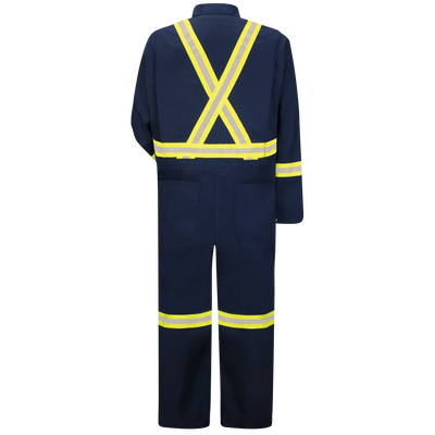 Enhanced Visibility Zip Front Coverall