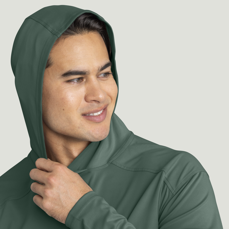 Men's Sun Protection Pullover Hoodie image number 15