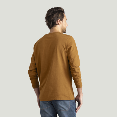 Men's Long Sleeve Midweight Slim Fit Performance Tee