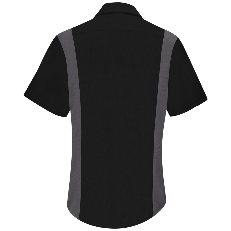 Women's Short Sleeve Performance Plus Shop Shirt with OilBlok Technology image number 1