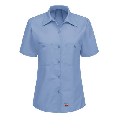 Women's Short Sleeve Work Shirt with MIMIX®