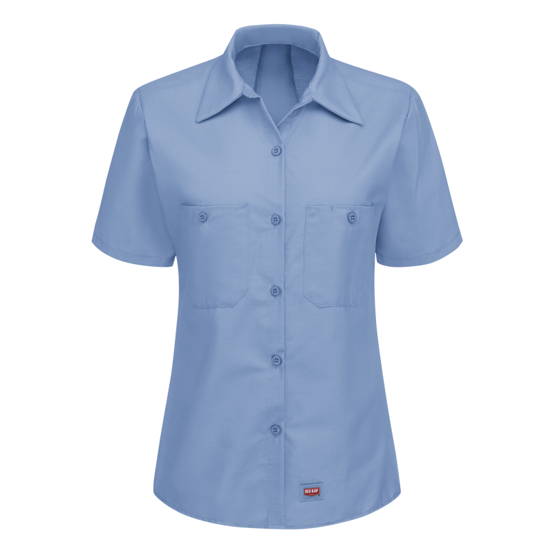 Women's Short Sleeve Work Shirt with MIMIX® image number 0