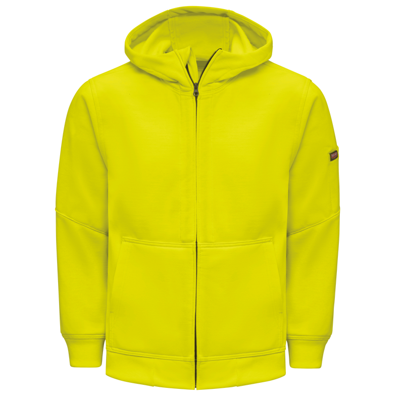 Zip up work store hoodie