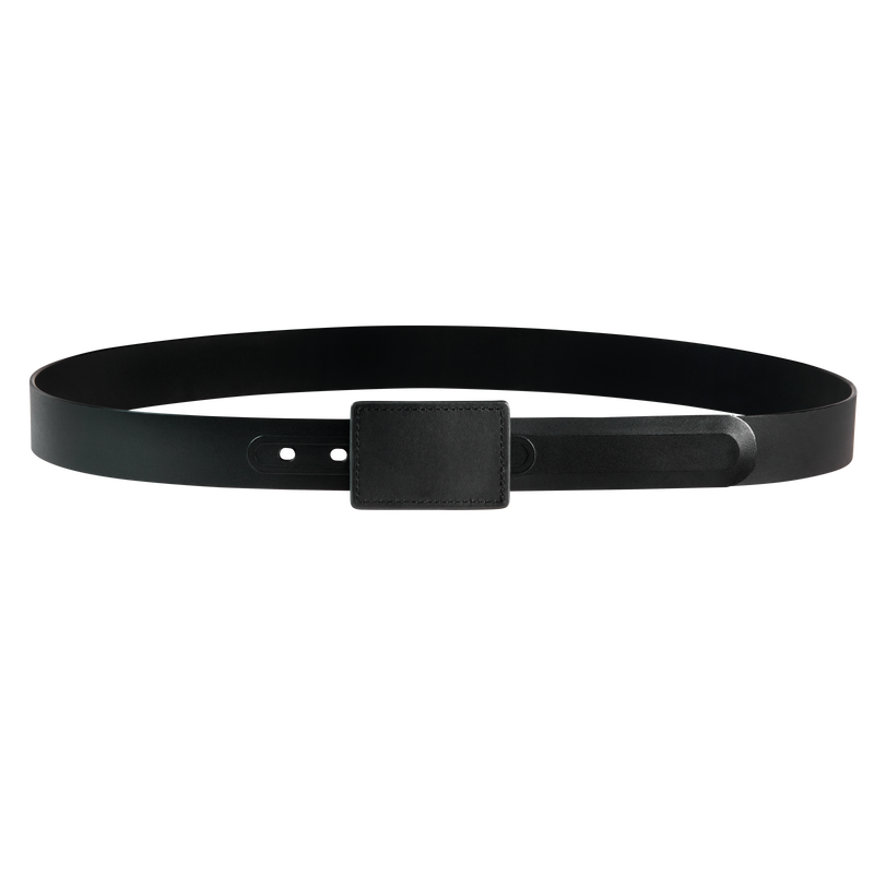 Plain Black Belt with Scratchless Buckle image number 1