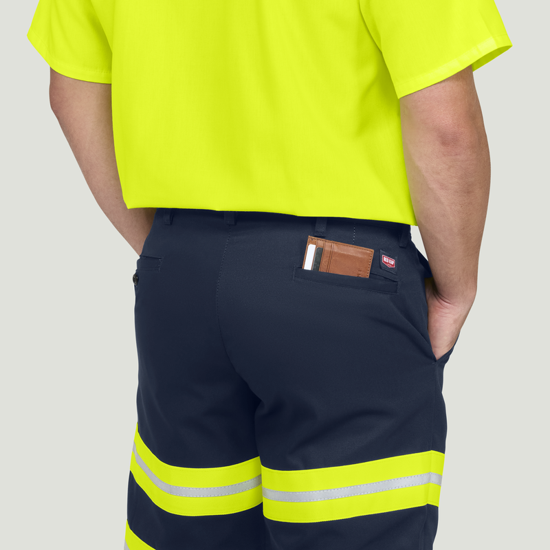 Men's Enhanced Visibility&nbsp;Dura-Kap&reg; Industrial Pant image number 7