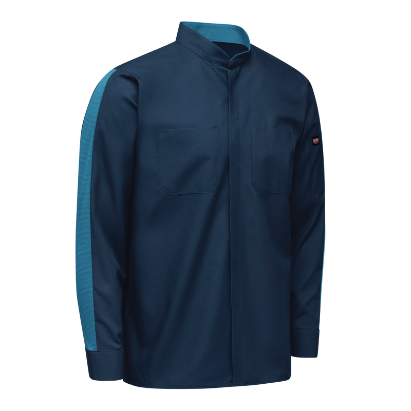 Men's Long Sleeve Two-Tone Pro+ Work Shirt with OilBlok and MIMIX® image number 2