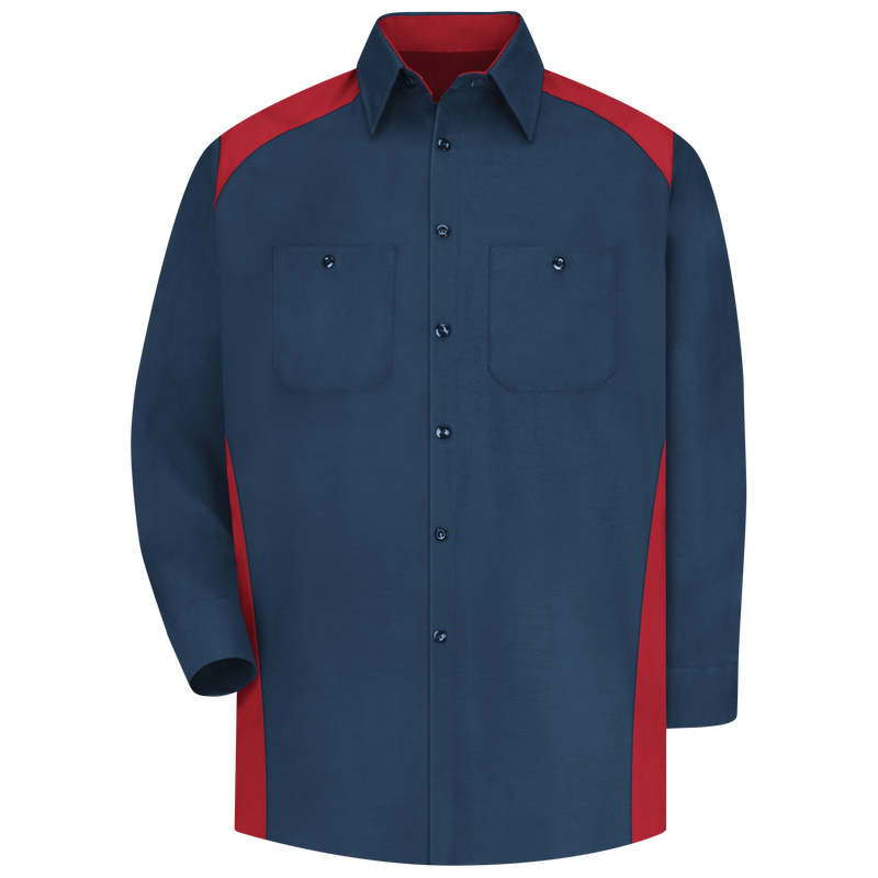 Men's Long Sleeve Motorsports Shirt image number 1