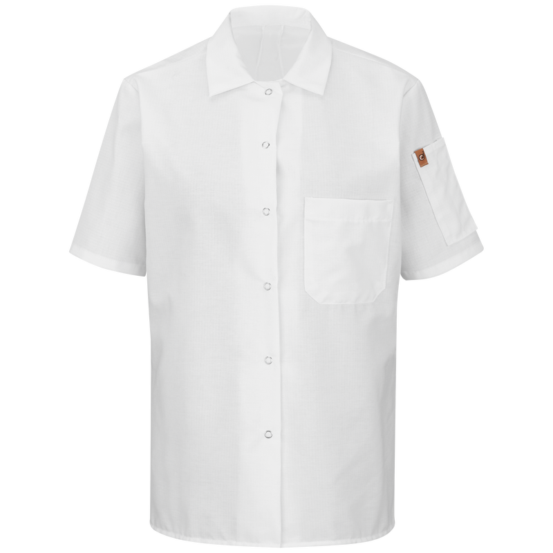Women's Short Sleeve Cook Shirt with OilBlok + MIMIX® image number 0