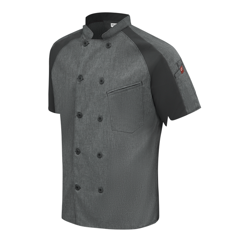 Men's Airflow Raglan Chef Coat with OilBlok image number 3