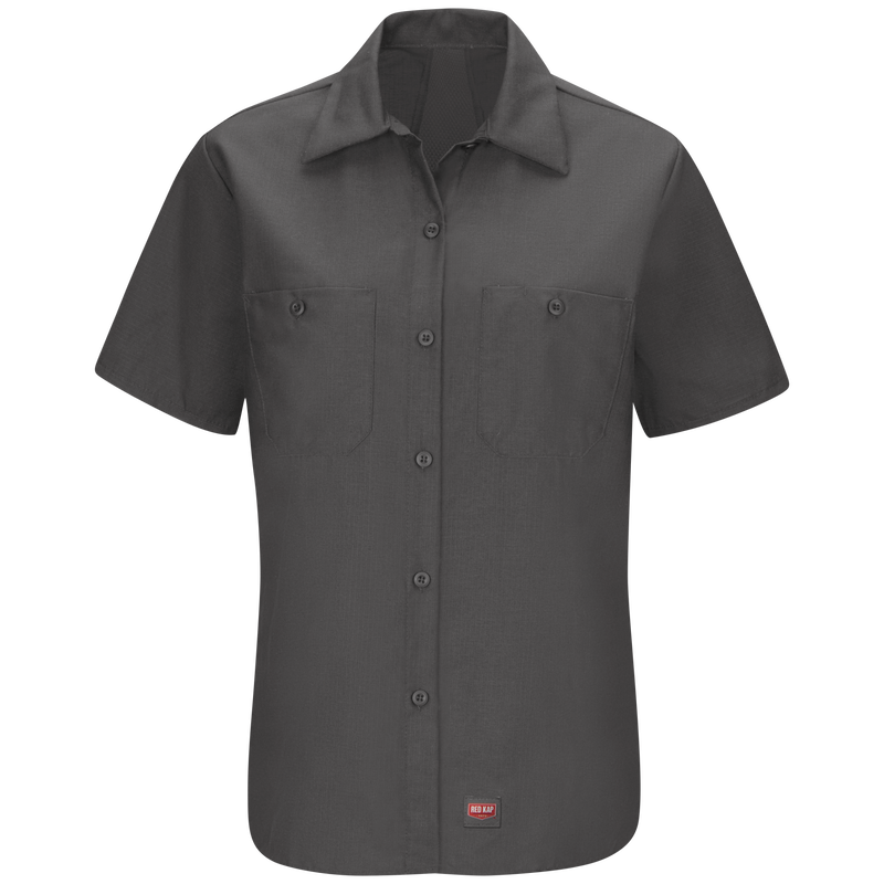 Women's Short Sleeve Work Shirt with MIMIX® image number 0