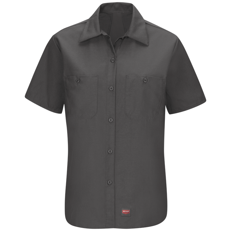 Women's Short Sleeve Work Shirt with MIMIX® image number 1