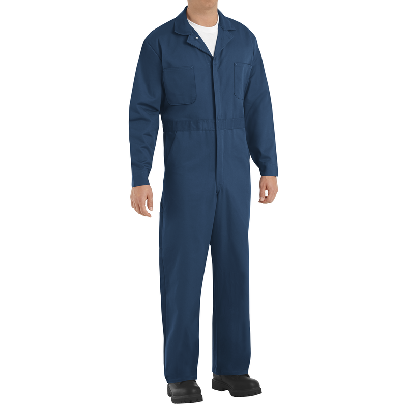 Button-Front Cotton Coverall image number 2