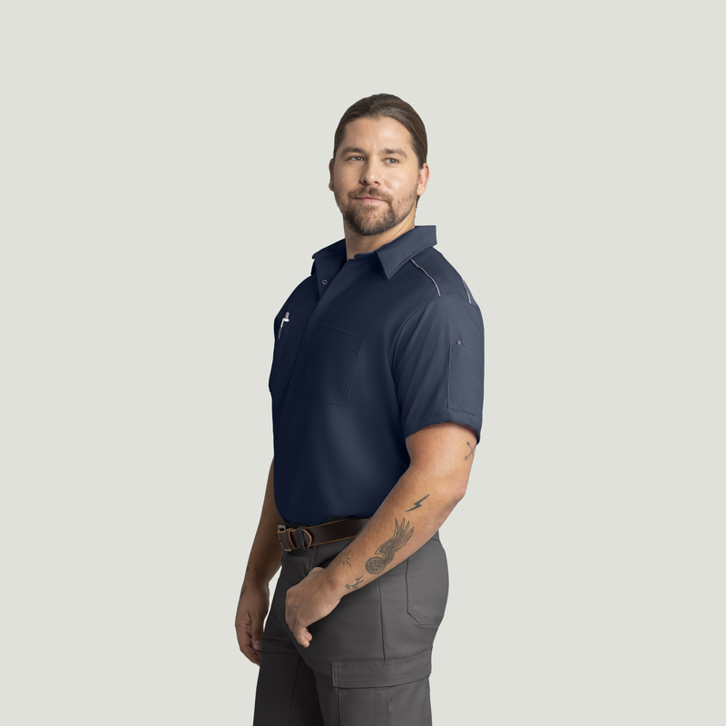 Men's Short Sleeve Pro Airflow Work Shirt image number 9
